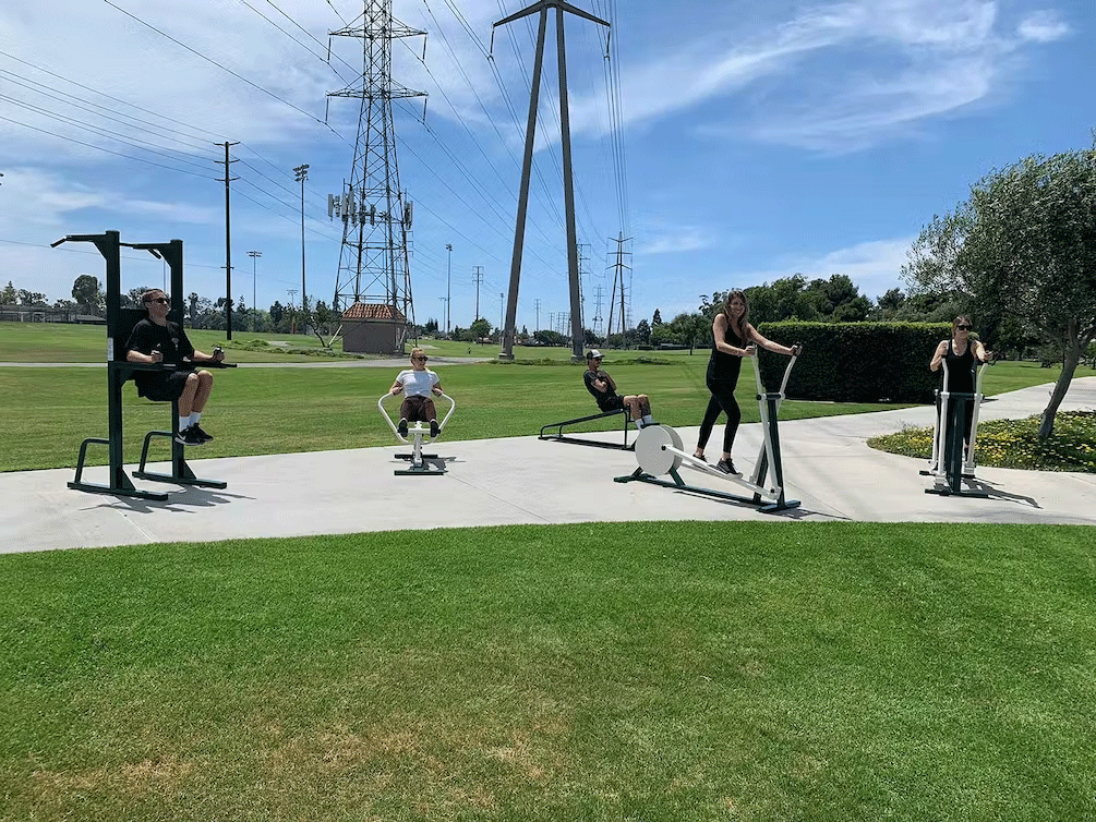 Our New Outdoor Gym Equipment [2023]